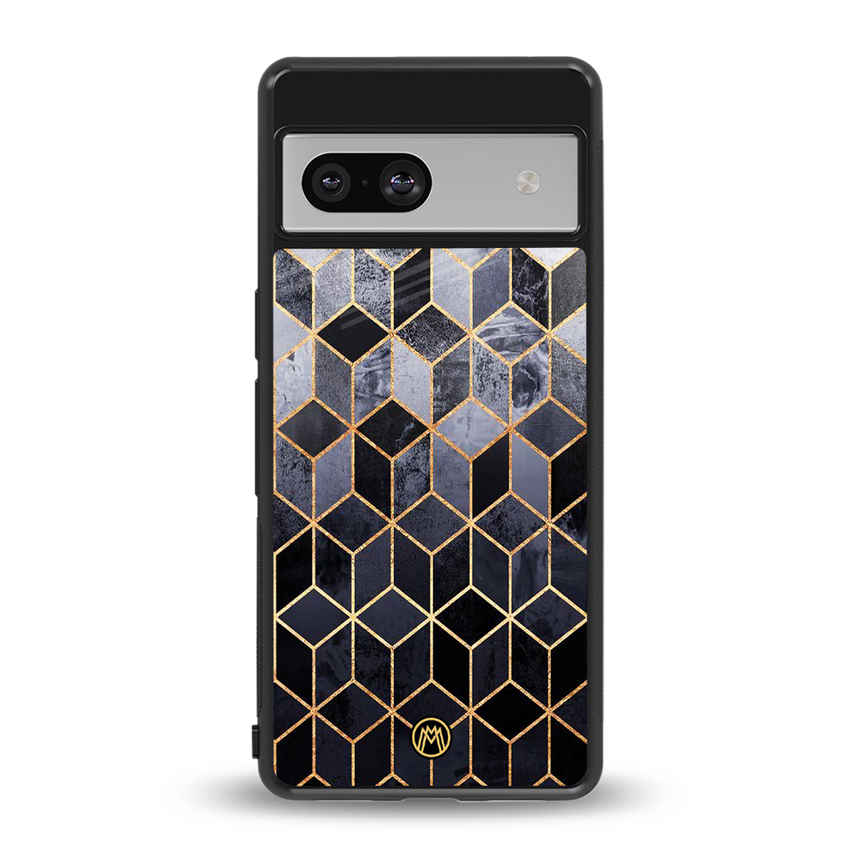 mermaid skin grey edition back phone cover | glass case for Google Pixel 7A