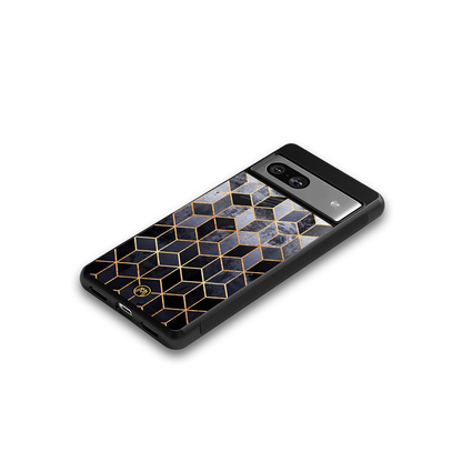 mermaid skin grey edition back phone cover | glass case for Google Pixel 7