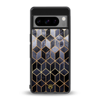 mermaid skin grey edition back phone cover | glass case for google pixel 8 pro
