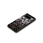 mermaid skin grey edition back phone cover | glass case for google pixel 8 pro