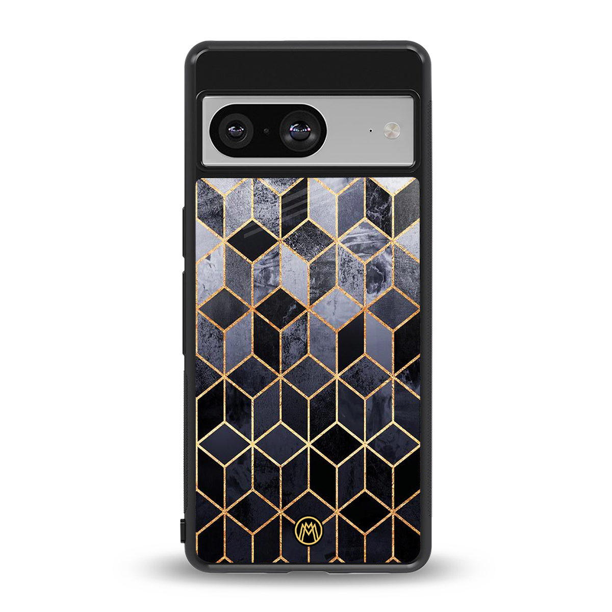 mermaid skin grey edition back phone cover | glass case for Google Pixel 8