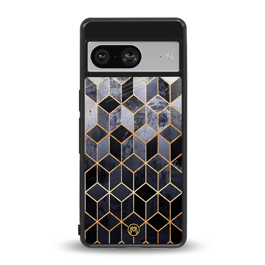 mermaid skin grey edition back phone cover | glass case for Google Pixel 8