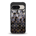 mermaid skin grey edition back phone cover | glass case for google pixel 9
