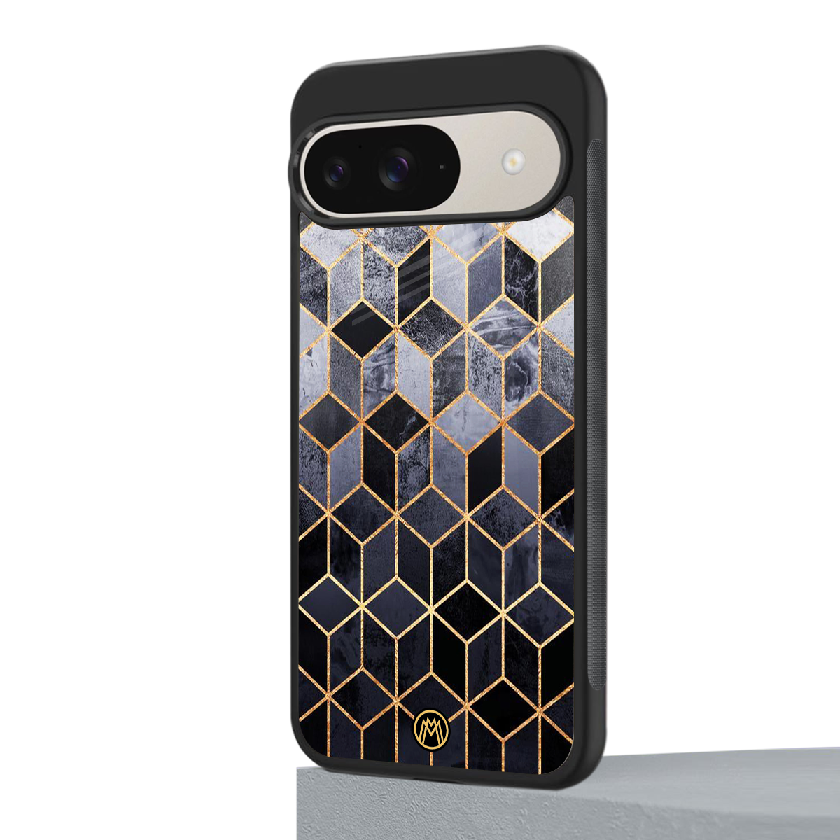 mermaid skin grey edition back phone cover | glass case for google pixel 9