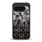 mermaid skin grey edition back phone cover | glass case for google pixel 9 pro