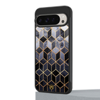 mermaid skin grey edition back phone cover | glass case for google pixel 9 pro