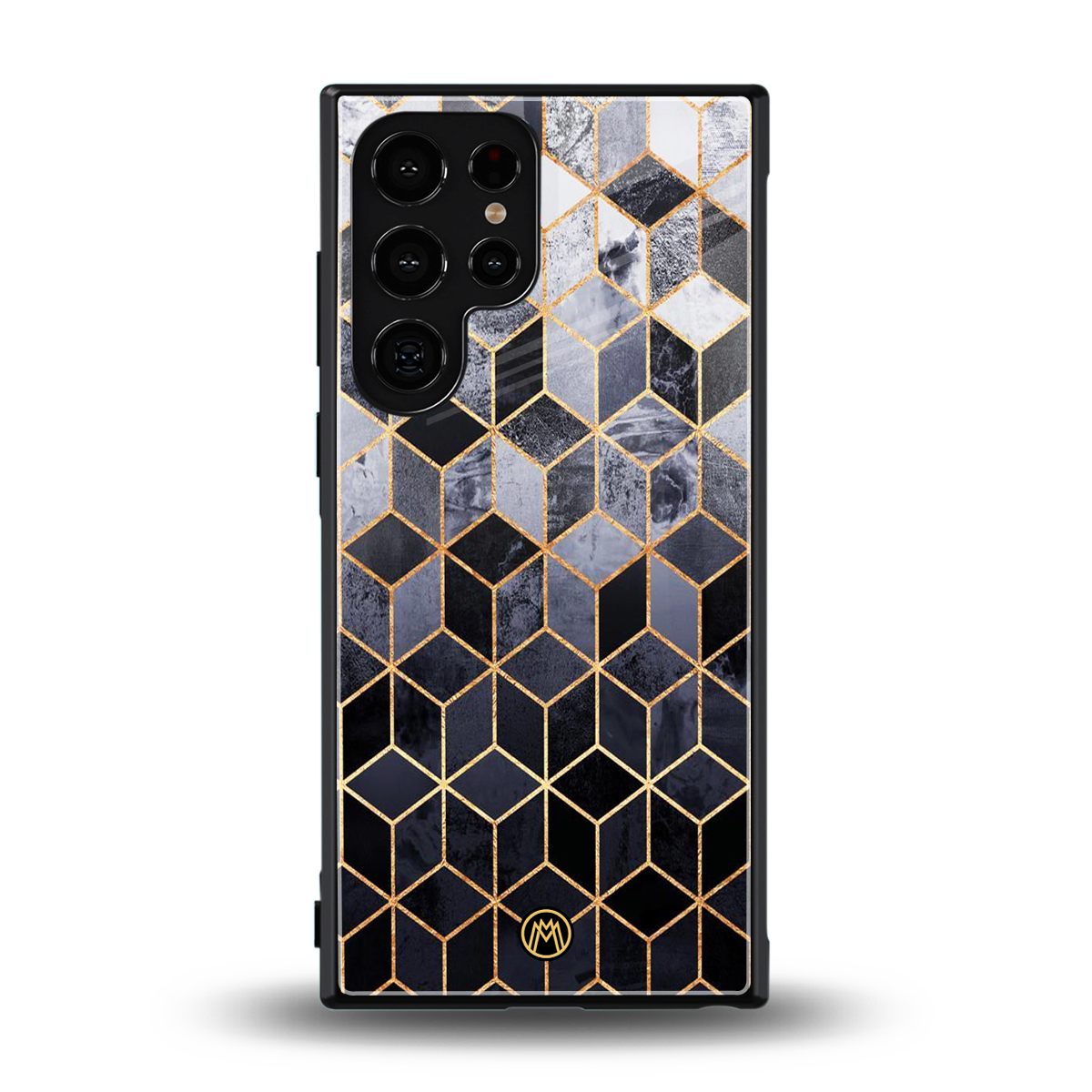 mermaid skin grey edition back phone cover | glass case for samsung galaxy s23 ultra