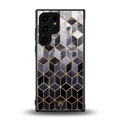 mermaid skin grey edition back phone cover | glass case for samsung galaxy s23 ultra