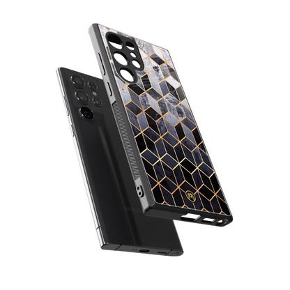 mermaid skin grey edition back phone cover | glass case for samsung galaxy s23 ultra