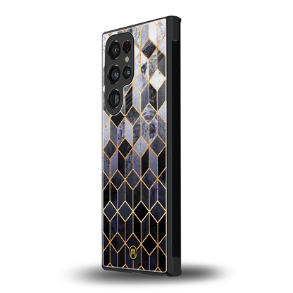 mermaid skin grey edition back phone cover | glass case for samsung galaxy s23 ultra