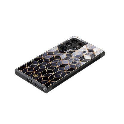 mermaid skin grey edition back phone cover | glass case for samsung galaxy s23 ultra