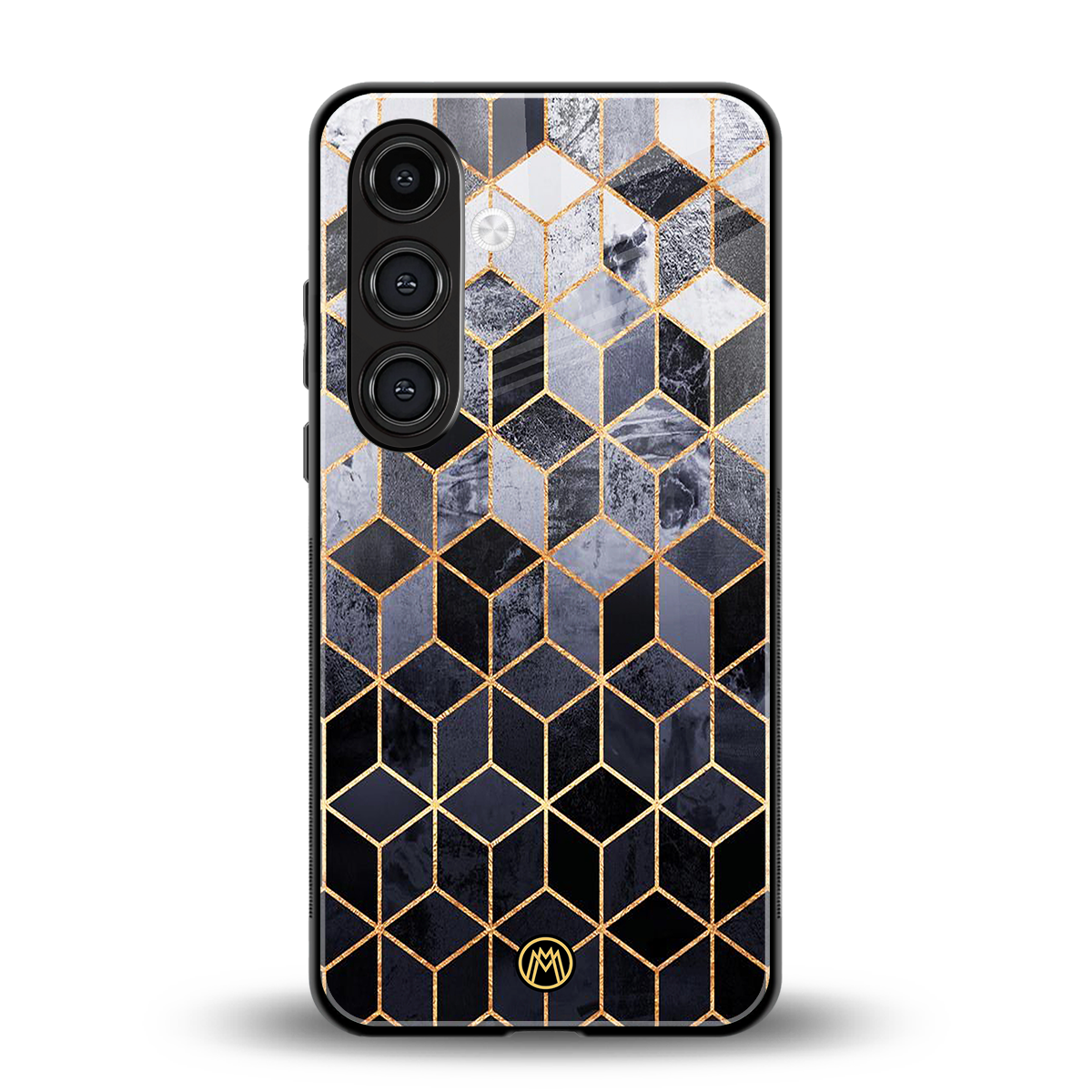 mermaid skin grey edition back phone cover | glass case for samsung galaxy s24 plus