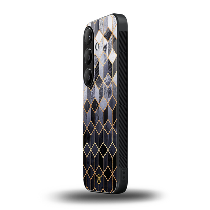 mermaid skin grey edition back phone cover | glass case for samsung galaxy s23 plus