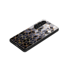 mermaid skin grey edition back phone cover | glass case for samsung galaxy s23 plus