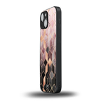mermaid skin pink edition back phone cover | glass case for iphone 13 mini