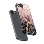 mermaid skin pink edition back phone cover | glass case for iphone 16e