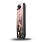 mermaid skin pink edition back phone cover | glass case for iphone 16e