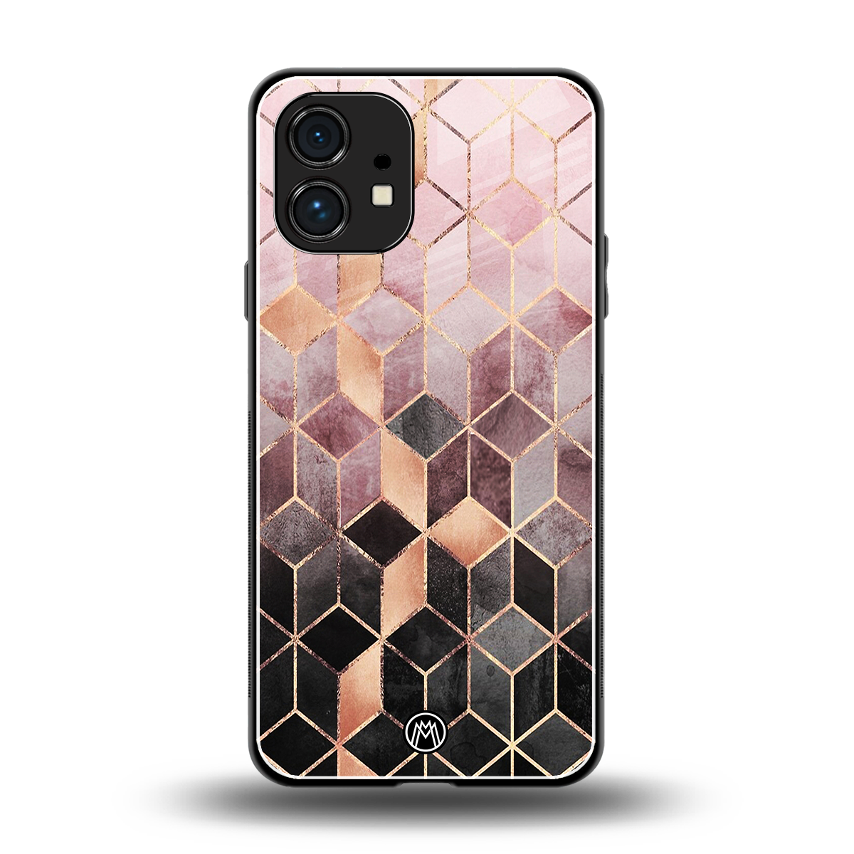 mermaid skin pink edition back phone cover | glass case for nothing phone 1