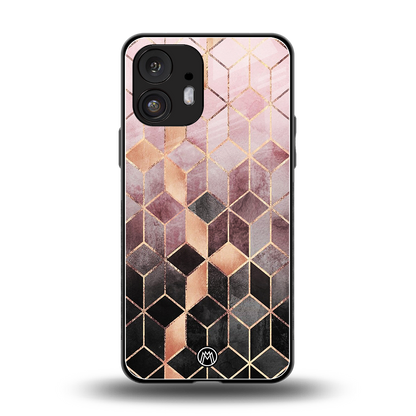 mermaid skin pink edition back phone cover | glass case for nothing phone 2