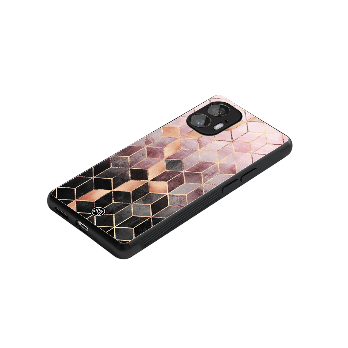 mermaid skin pink edition back phone cover | glass case for nothing phone 2