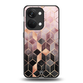 mermaid skin pink edition back phone cover | glass case for oneplus nord 3