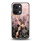 mermaid skin pink edition back phone cover | glass case for oneplus nord 3
