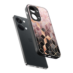 mermaid skin pink edition back phone cover | glass case for oneplus nord 3