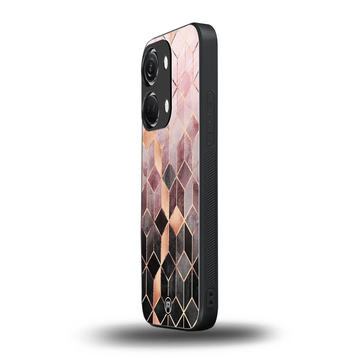 mermaid skin pink edition back phone cover | glass case for oneplus nord 3