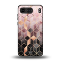 mermaid skin pink edition back phone cover | glass case for oneplus nord 4
