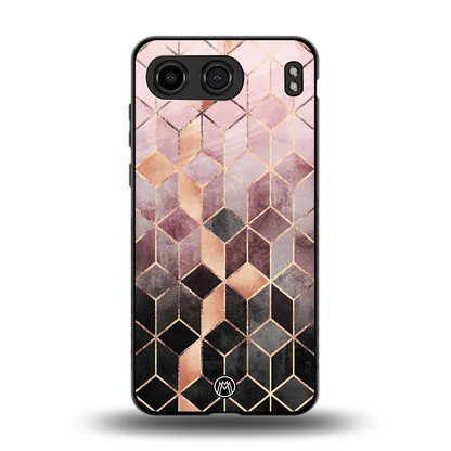 mermaid skin pink edition back phone cover | glass case for oneplus nord 4