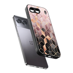 mermaid skin pink edition back phone cover | glass case for oneplus nord 4