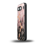 mermaid skin pink edition back phone cover | glass case for oneplus nord 4