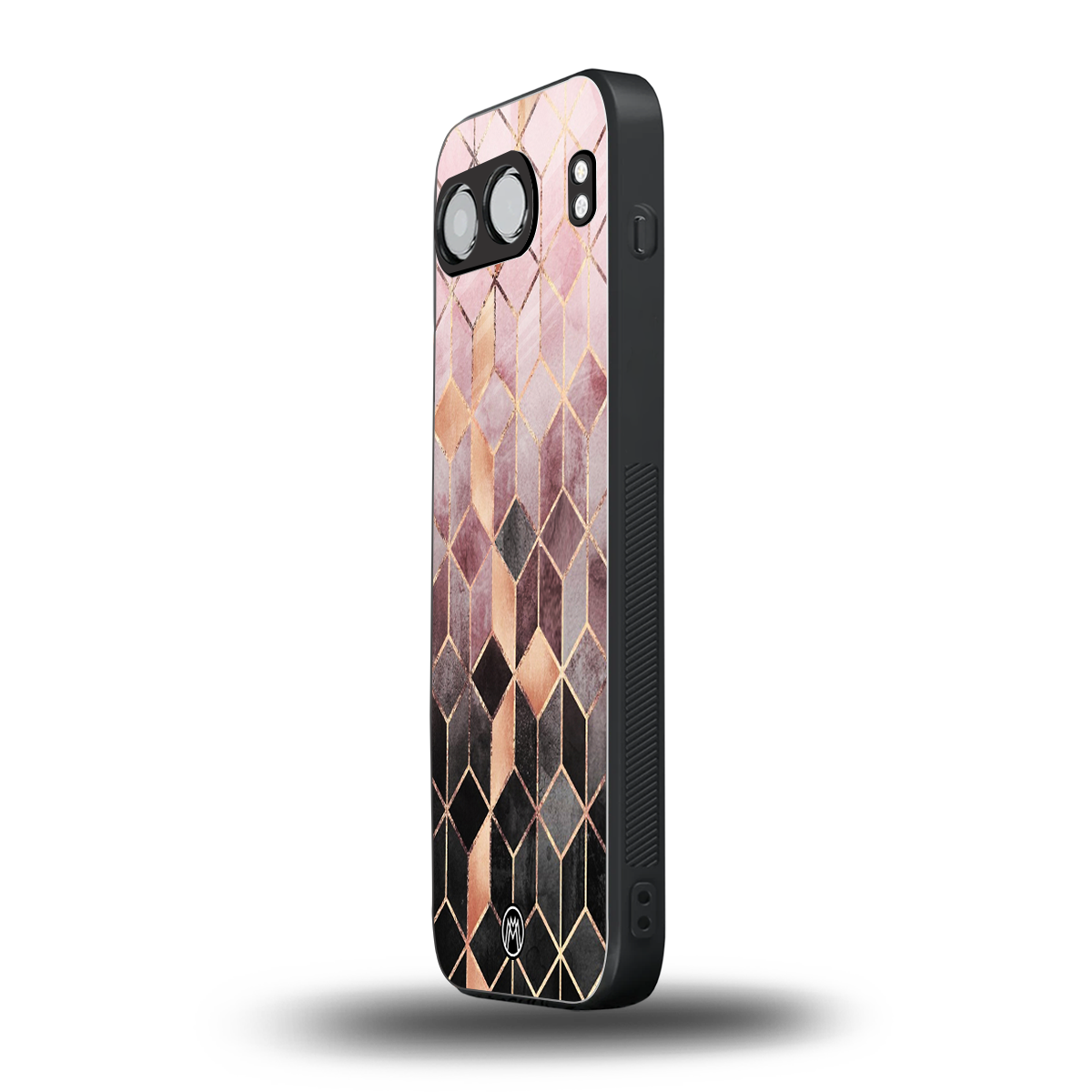 mermaid skin pink edition back phone cover | glass case for oneplus nord 4