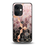 mermaid skin pink edition back phone cover | glass case for oneplus nord ce 3