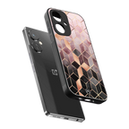 mermaid skin pink edition back phone cover | glass case for oneplus nord ce 3