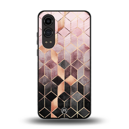 mermaid skin pink edition back phone cover | glass case for oneplus nord ce 4 lite