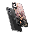mermaid skin pink edition back phone cover | glass case for oneplus nord ce 4 lite