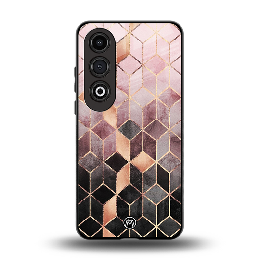 mermaid skin pink edition back phone cover | glass case for oneplus nord ce 4