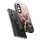 mermaid skin pink edition back phone cover | glass case for oneplus nord ce 4