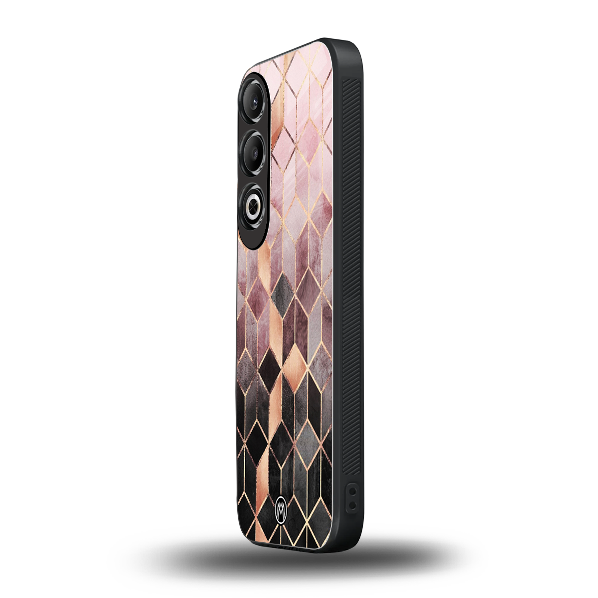 mermaid skin pink edition back phone cover | glass case for oneplus nord ce 4
