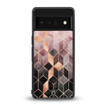 mermaid skin pink edition back phone cover | glass case for google pixel 6 pro