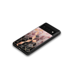 mermaid skin pink edition back phone cover | glass case for google pixel 6 pro