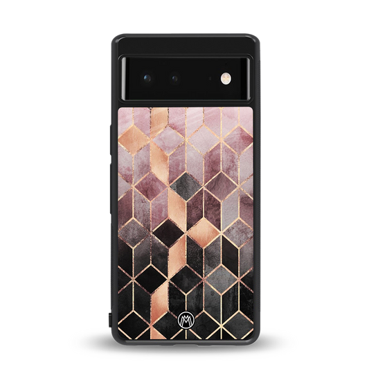 mermaid skin pink edition back phone cover | glass case for Google Pixel 6A