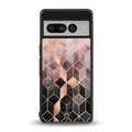 mermaid skin pink edition back phone cover | glass case for google pixel 7 pro