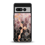 mermaid skin pink edition back phone cover | glass case for google pixel 7 pro