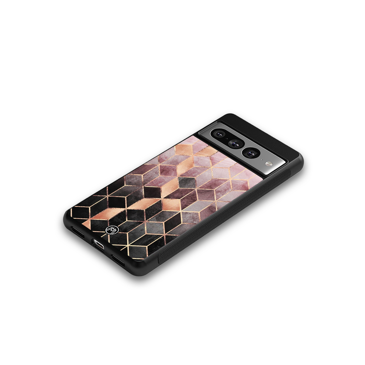 mermaid skin pink edition back phone cover | glass case for google pixel 7 pro