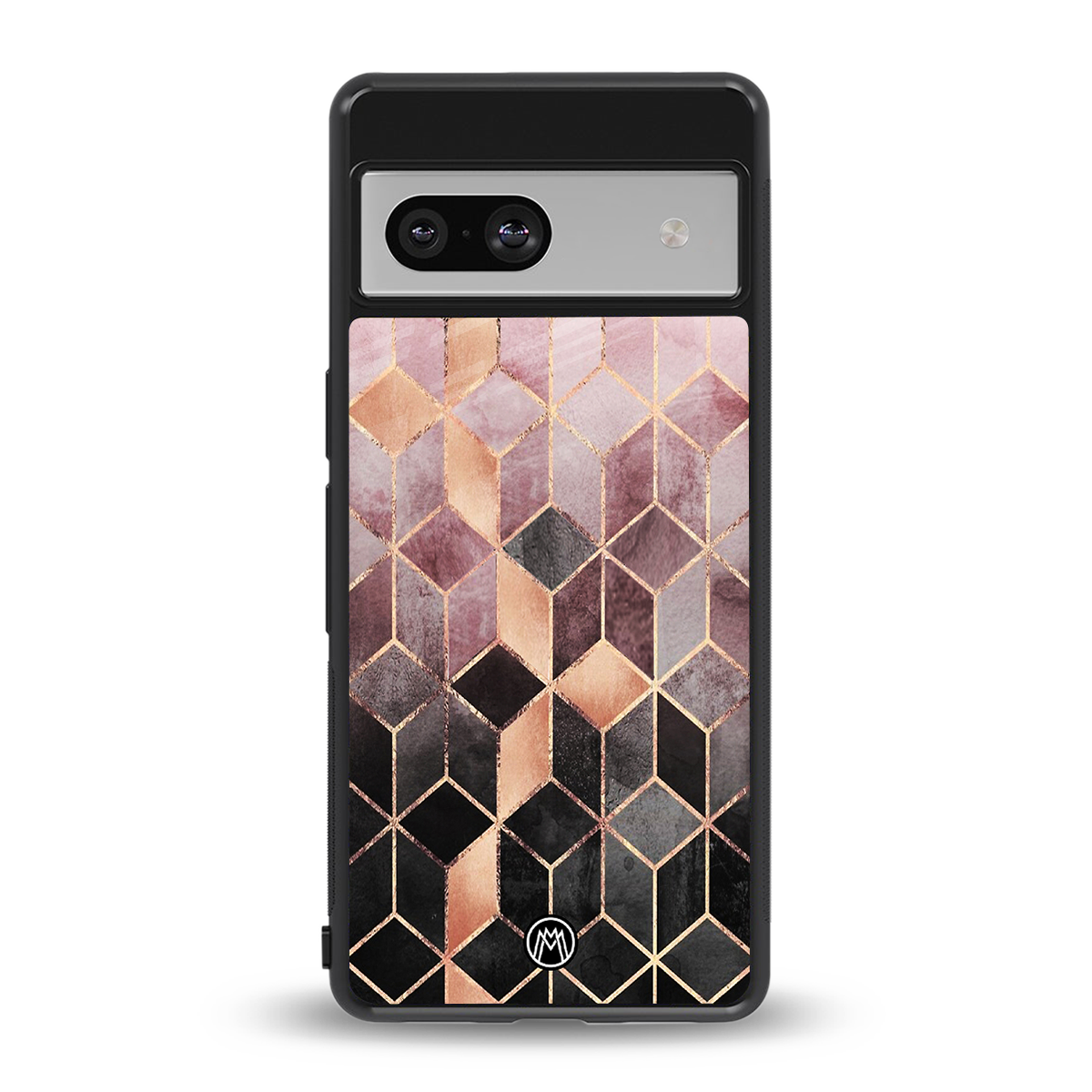 mermaid skin pink edition back phone cover | glass case for Google Pixel 7