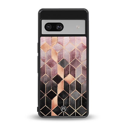 mermaid skin pink edition back phone cover | glass case for Google Pixel 7