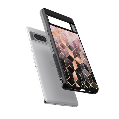 mermaid skin pink edition back phone cover | glass case for Google Pixel 7A