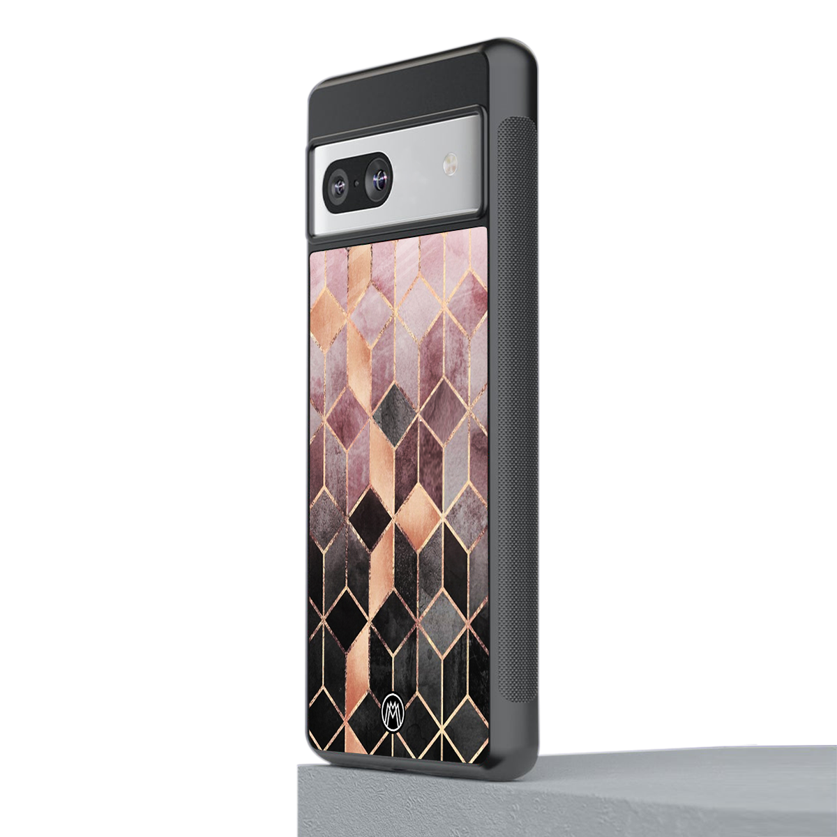 mermaid skin pink edition back phone cover | glass case for Google Pixel 7